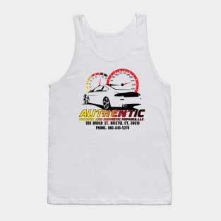 Authentic Auto Color Logo Back Tank Top